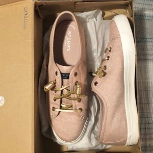 Sperry Top Siders- Seacoast Sparkle Rose